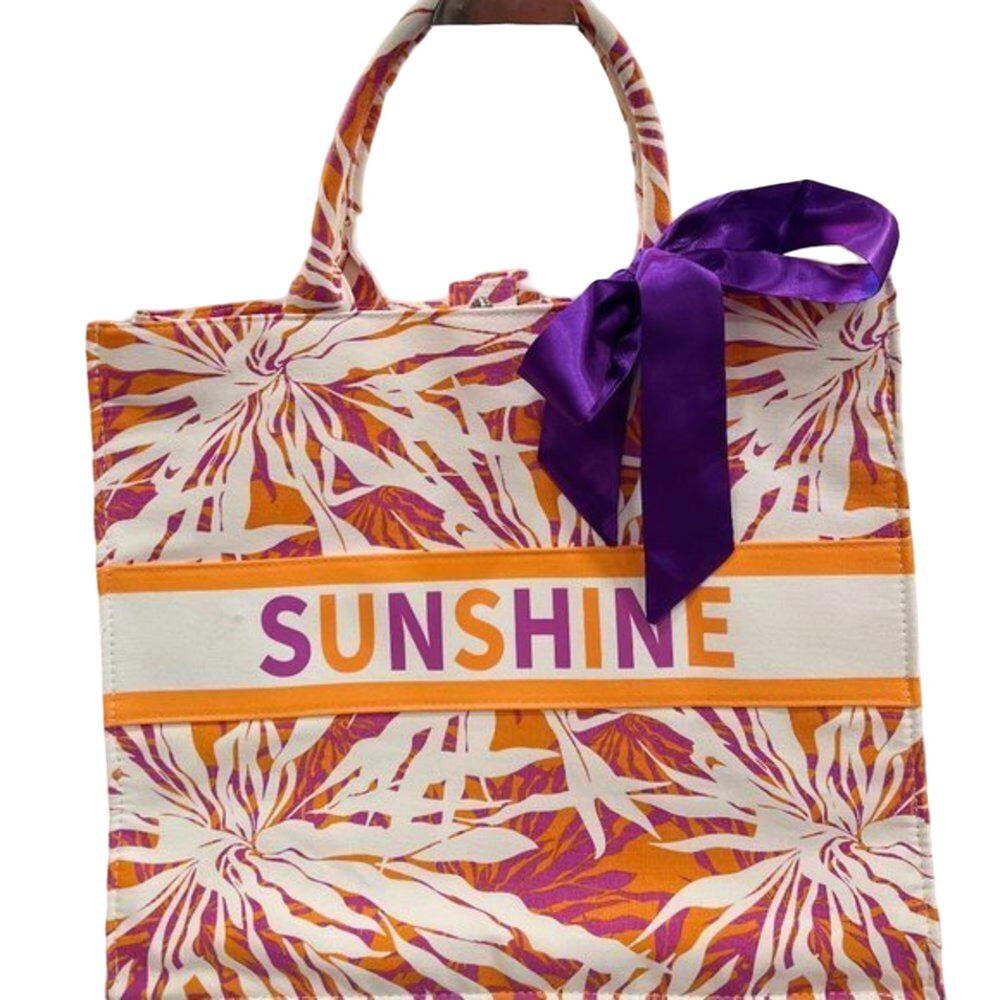 NEW Luxe Boutique Designer Style Sunshine Tote (SUXX020)